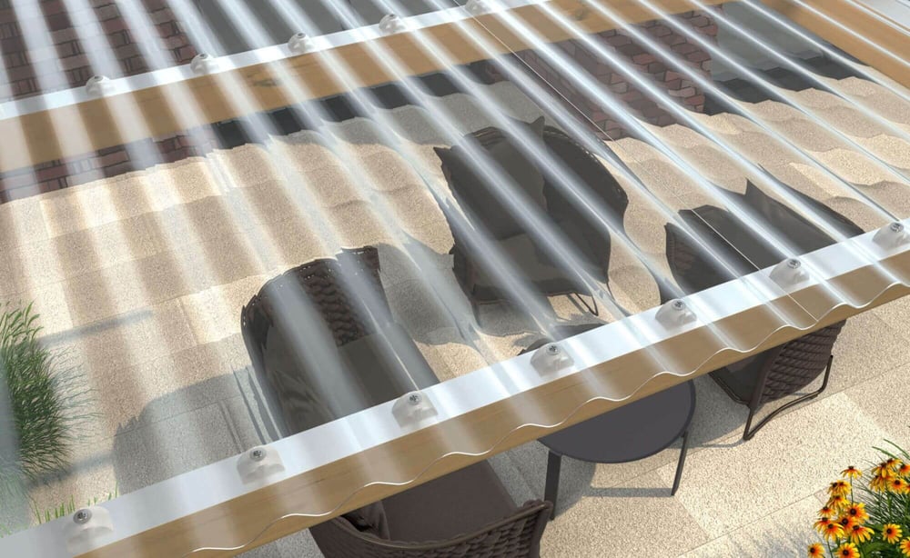 Polycarbonaat-golfplaat honingraat: onze best verkochte lichtplaat, hagelbestendig en helder