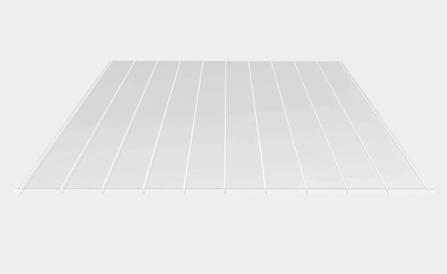 Doorzichtige polycarbonaat kanaalplaten voor terrasoverkappingen