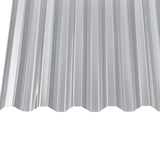 Acrylaat damwandplaat | 76/18 | 1,50 mm | Helder | 2,50 m