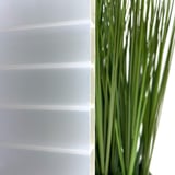 Acrylaat kanaalplaat | 16 mm | Profiel A1 | Voordeelpakket | Plaatbreedte 98 cm | Opaal wit / goud | Breedte 9,13 m | Lengte 2,00 m