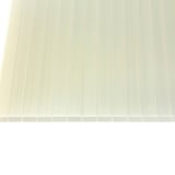 Acrylaat kanaalplaat | 16 mm | Profiel A1 | Voordeelpakket | Plaatbreedte 98 cm | Opaal wit / goud | Breedte 9,13 m | Lengte 2,00 m
