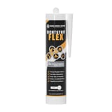 Afdichtingskit FLEX koker zwart met witte punt, productkenmerken weergegeven