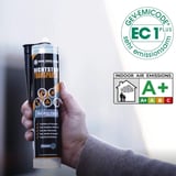 Kit TRANSPARANT koker in hand, GEV-EMICODE EC1 Plus en Indoor Air Emissions A+