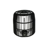 DACHPROTECT Attika grindvangkorf van zwart PVC, vooraanzicht