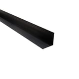 Binnenhoek donkergrijs, 0,50 mm staal, matpolyester coating, hoofdaanzicht