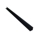 Binnenhoek van staal, antracietgrijs (RAL 7016), 80x80x3000 mm, 0,50 mm dik, 25 µm polyester coating
