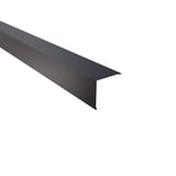 Buitenhoek staal 0,75 mm Antracietgrijs RAL 7016, hoofdweergave