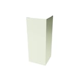 Buitenhoek Grijswit RAL 9002 staal 0,75 mm, 25 µm polyester, vrijstaand