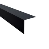 Buitenhoek van staal, Antracietgrijs RAL 7016, 0,50 mm dikte, 80 µm Shimoco coating