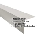 Buitenhoek Zilver-Metallic aluminium 0,70 mm met ingebedde specificaties