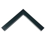 Buitenhoek CUBE van aluminium, antracietgrijs RAL 7016, 1,20 mm dikte, hoofdweergave