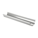 Niagara dakgoot van staal, zilver-metallic (RAL 9006) met 50 µm polyurethaan coating, hoofdweergave