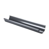 Stalen dakgoot, grafietgrijs (RAL 7024) met 50 µm polyurethaan coating, hoofdweergave