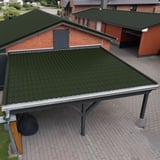 Dakpanplaat 2/1060 | Anti-Drup 1000 g/m² | Staal 0,50 mm | 25 µm Polyester | 6020 - Chroomoxydegroen
