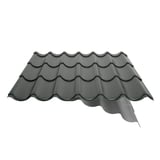 Dakpanplaat 2/1060 | Anti-Drup 1000 g/m² | Staal 0,50 mm | 25 µm Polyester | 6020 - Chroomoxydegroen