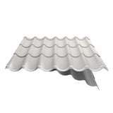 Dakpanplaat 2/1060 Zuiverwit (RAL 9010) met zichtbare anticondensvliescoating