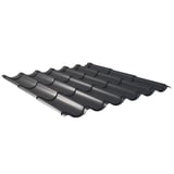 Dakpanplaat 2/1060 Antracietgrijs (RAL 7016) met 60 µm Puramid coating