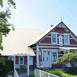 Dakpanplaat 2/1060 Zuiverwit op het dak van een woonhuis, Weckman