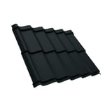 Dakpanplaat Szafir 350/15 Antracietgrijs, 0,50 mm staal, 25 µm polyester