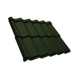 Dakpanplaat Szafir 350/15 Chroomoxydegroen, 0,50 mm, polyestercoating, hoofdweergave