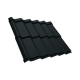 Dakpanplaat Szafir 350/15 antracietgrijs, 0,50 mm, hoofdweergave