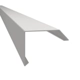 DACHPROTECT dakrandprofiel ISOS aluminium 1,50 mm Zilver-Metallic RAL 9006, hoofdaanzicht