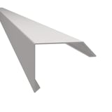 Dakrandprofiel ISOS van aluminium, Zilver-Metallic RAL 9006, hoofdweergave