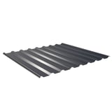 Damwandplaat 20/1100 Antracietgrijs, 0,63 mm staal, 25 µm polyestercoating, hoofdaanzicht