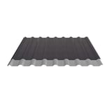 Damwandplaat 20/1100 | Dak | Anti-Drup 1000 g/m² | Staal 0,50 mm | 35 µm Mattpolyester | 23 - Donkergrijs