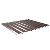 Damwandplaat 20/1100, sepiabruin, 0,40 mm staal, 25 µm polyestercoating, hoofdweergave
