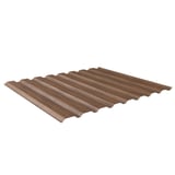 Damwandplaat 20/1100 | Gevel | Staal 0,50 mm | 35 µm Structuurpolyester | Houtlook - Eiken