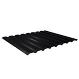 Damwandplaat 20/1100, mat zwart, 0,50 mm staal, hoofdweergave