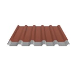 Damwandplaat 35/207 | Dak | Anti-Drup 1000 g/m² | Staal 0,50 mm | 35 µm Mattpolyester | 75 - Terracotta