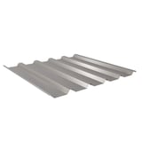 Damwandplaat 35/207 aluminium 0,70 mm, grijs aluminiumkleurig, hoofdaanzicht