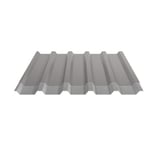 Damwandplaat 35/207 aluminium 0,70 mm, grijs aluminiumkleurig, met anti-condensvlies onderzijde