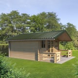Damwandplaat 35/207 | Dak | Anti-Drup 2400 g/m² | Staal 0,63 mm | 25 µm Polyester | 6020 - Chroomoxydegroen