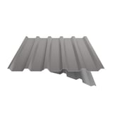 Damwandplaat 35/207 aluminium, 0,70 mm, grijs (RAL9007) met deels zichtbaar vlies