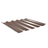 Damwandplaat 35/207 Notenbruin, 0,75 mm staal, 25 µm polyestercoating, hoofdweergave