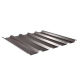 Damwandplaat 35/207, Chocoladebruin (RAL 8017), 0,75 mm dik, 25 µm polyester coating