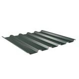 Damwandplaat 35/207 Mosgroen (RAL 6005) van 0,50 mm staal met 60 µm Puramid coating, hoofdweergave