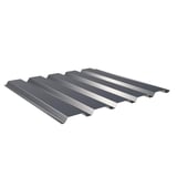Damwandplaat 35/207, Antracietgrijs (RAL 7016), 0,50 mm staal, 25 µm polyestercoating, hoofdaanzicht