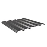 Damwandplaat 35/207 wand, antracietgrijs RAL 7016, 0,50 mm, vrijstaand