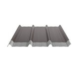 Damwandplaat 45/333 | Dak | Anti-Drup 1000 g/m² | Restpartij | Staal 0,40 mm | 25 µm Polyester | 8014 - Sepiabruin