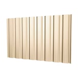 Damwandplaat T18DR wand, 0,75 mm staal, licht ivoorkleurig, hoofdweergave
