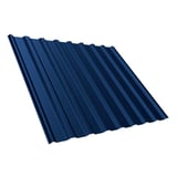 Damwandplaat T20M dak Gentiaanblauw RAL 5010, 0,50 mm, 25 µm polyestercoating, hoofdweergave