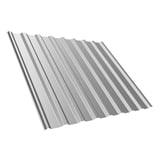 Damwandplaat T20M dakplaat 0,75 mm Zilver-Metallic PURLAK® coating, hoofdaanzicht