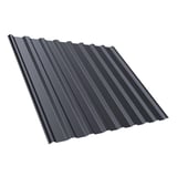 Damwandplaat T20M Grafietgrijs, 0,50 mm, 25 µm polyestercoating, hoofdaanzicht