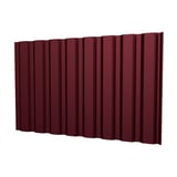 Damwandplaat T20M wand Wijnrood RAL 3005, 0,50 mm staal, hoofdweergave