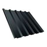 Damwandplaat T35DR antracietgrijs, 0,50 mm, hoofdweergave met hoge ribben en anticapillaire groef