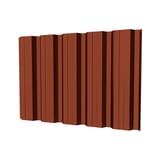 Damwandplaat T35DR wand Koperbruin RAL 8004, 0,50 mm, hoofdweergave